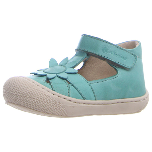 NATURINO Halbsandale JIP in vibrant turquoise color, perfect for summer adventures