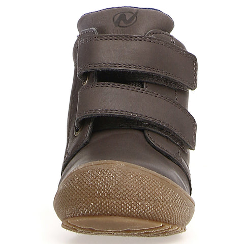  Comfortable and fashionable kids' boots in gray and blue 