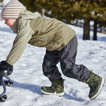 Stylish VIKING GORE-TEX Stiefel PLAY II REFLECTIVE GTX - oliv boots with advanced waterproof technology