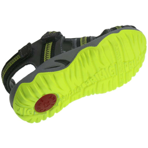 PRIMIGI Halbsandale LANDO - grau / neon