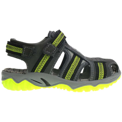 PRIMIGI Halbsandale LANDO - grau / neon