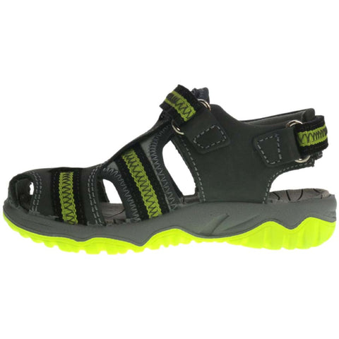 PRIMIGI Halbsandale LANDO - grau / neon