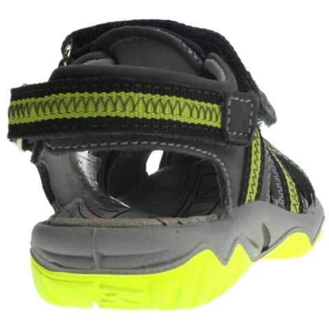 PRIMIGI Halbsandale LANDO - grau / neon