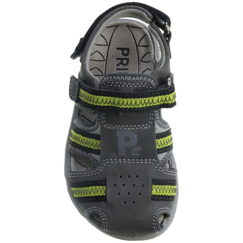 PRIMIGI Halbsandale LANDO - grau / neon