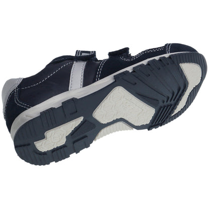 Navy PRIMIGI Halbschuh JAYDEN for boys with cushioned insole and ankle support