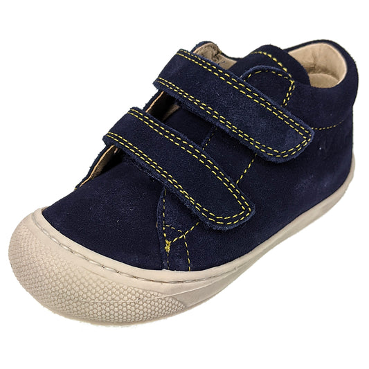 NATURINO Halbschuh COCOON V in dark blue and yellow, a versatile and stylish shoe for kids