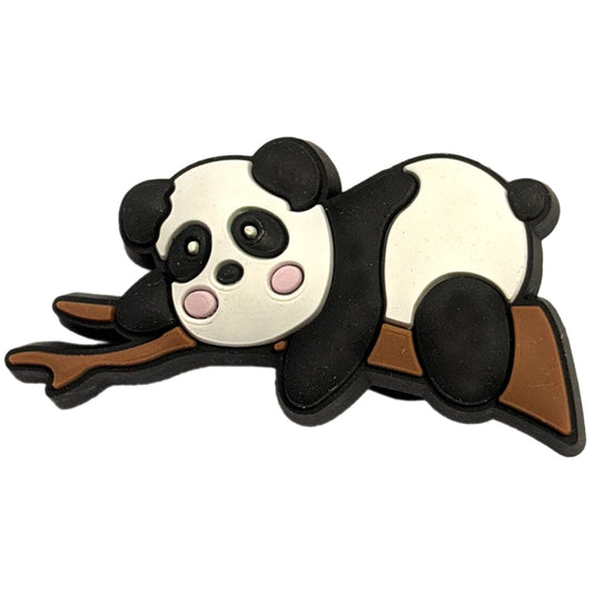 CROCS Jibbitz - Panda - Ein niedliches schwarzes und weiße Panda-Motiv für Crocs Schuhe