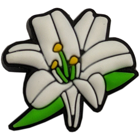 CROCS Jibbitz - Lilie: Schöne, bunte, langlebige Schuhverzierungen für Crocs