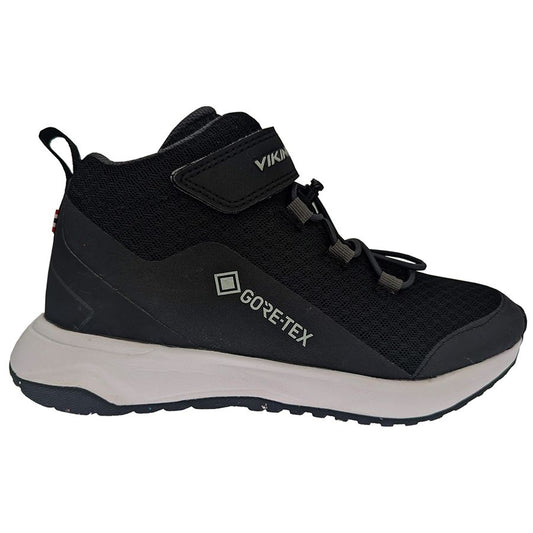 Viking Gore-Tex Knöchelschuh Elevate Mid GTX in schwarz, seitliche Ansicht