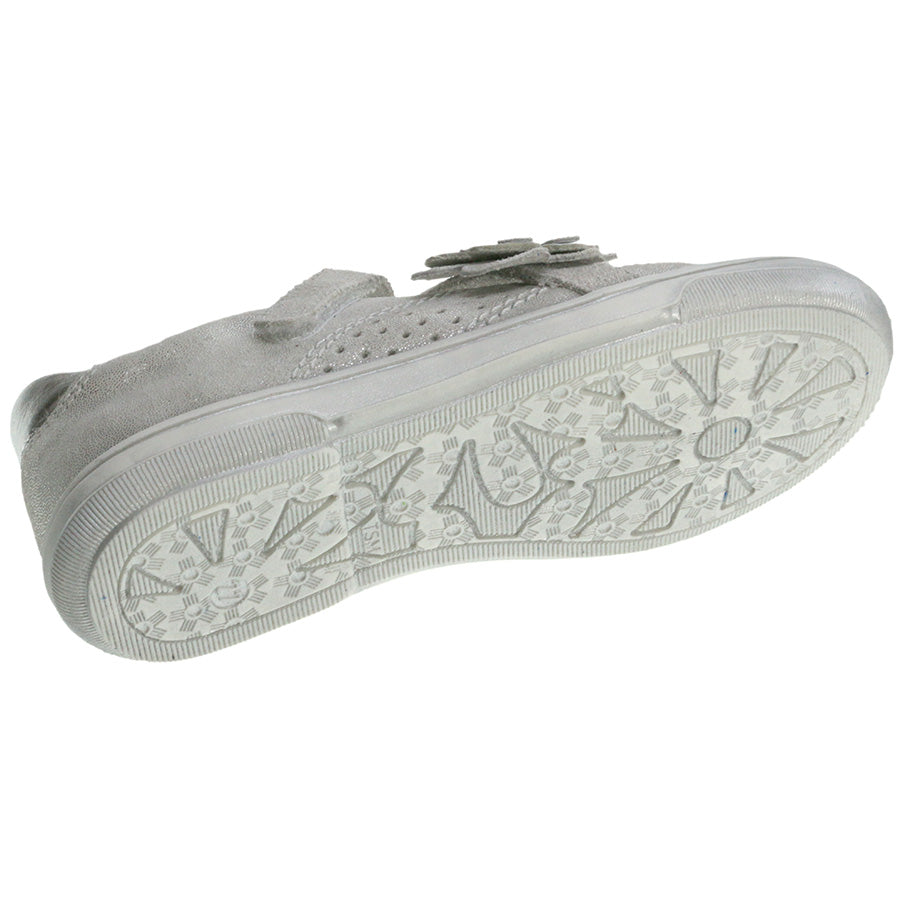 RICHTER Ballerina 3011-0401 in silbergrau, a stylish and comfortable silver-gray ballet flat shoe with a sleek design