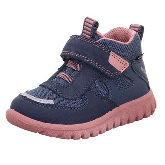 GORE-TEX Knöchelschuh SPORT7 MINI in blue and pink colorway