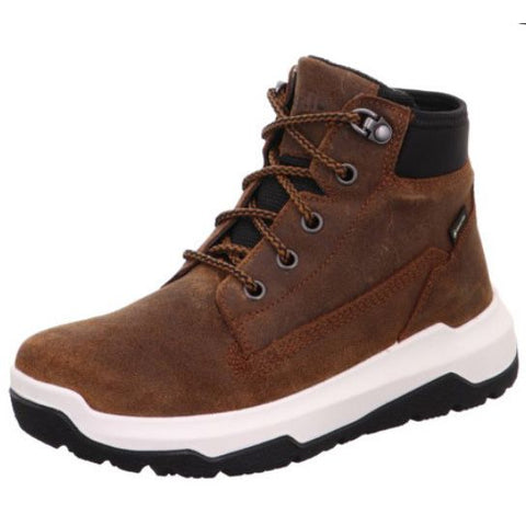 Close-up of the brown and black SUPERFIT GORE-TEX Knöchelschuh SPACE 494-300