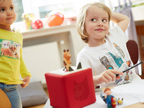 Tonies Figur Benjamin Blümchen als Baggerfahrer - Perfektes Geschenk für Kinder
###
