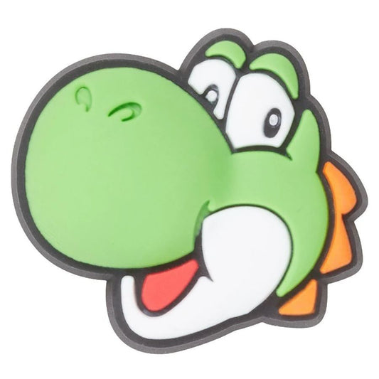 Super Mario Yoshi CROCS Jibbitz: Farbenfroher Schuhanhänger mit dem beliebten grünen Dinosaurier aus dem Super Mario Universum