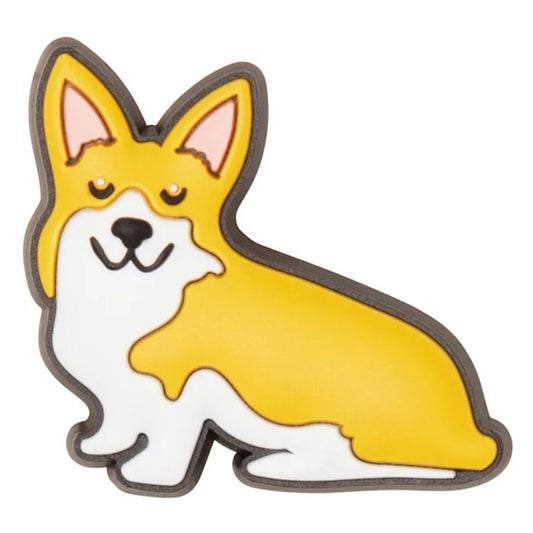 CROCS Jibbitz - Hund Corgi, niedlicher Corgi-Hund Schuhanstecker für CROCS Sandalen