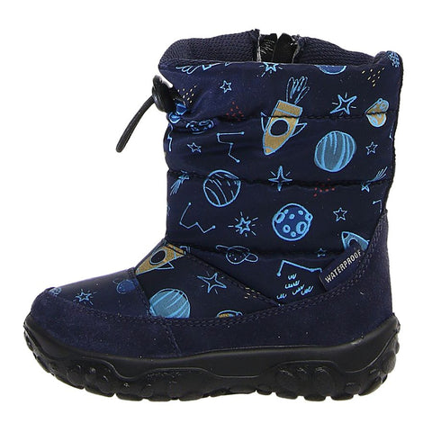 NATURINO RAINSTEP TEX Stiefel POZNURR - navy - Planet: Children's waterproof boots in navy blue with durable construction and stylish design